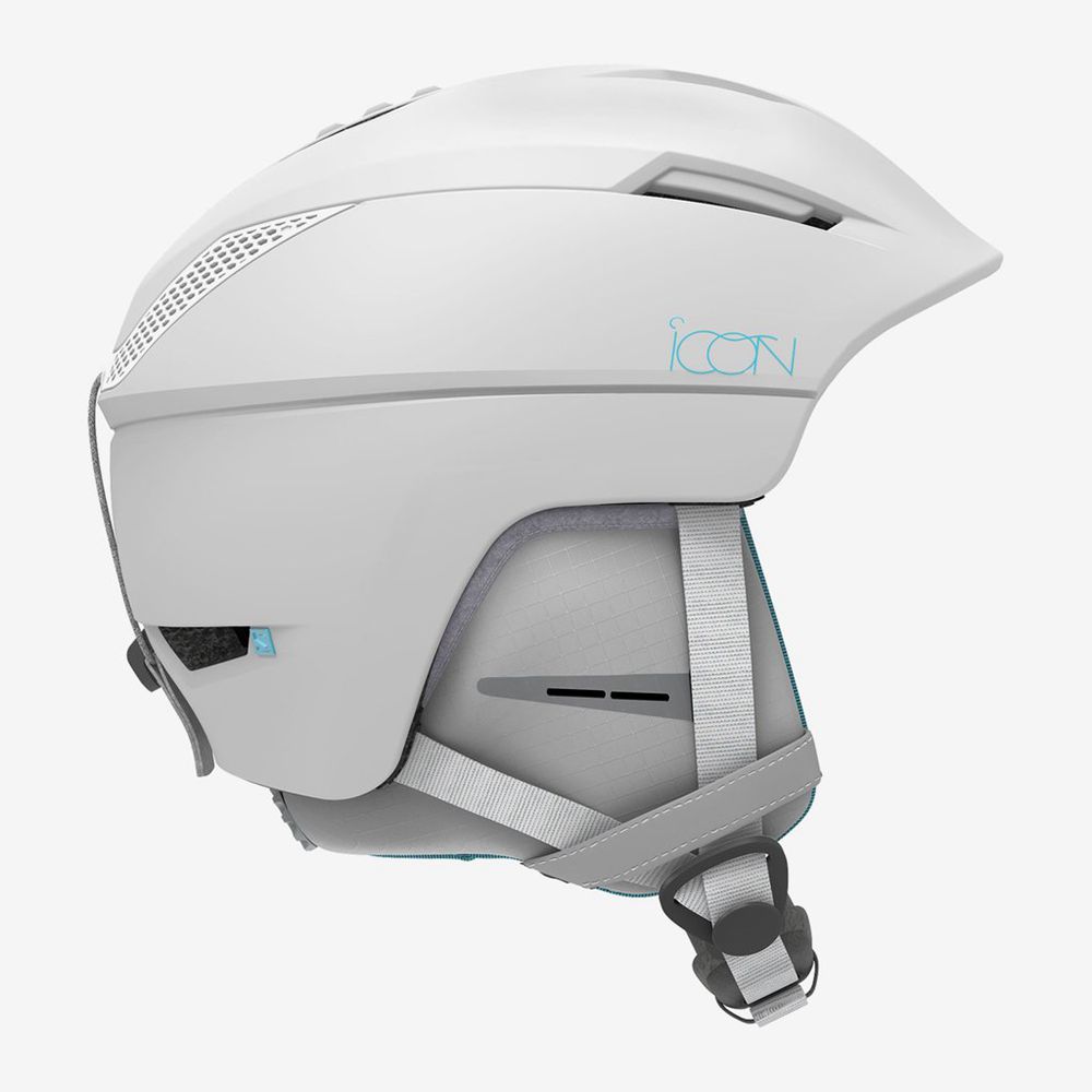 Salomon Singapore Womens Helmets - ICON² MIPS White | 76518-ZPIN